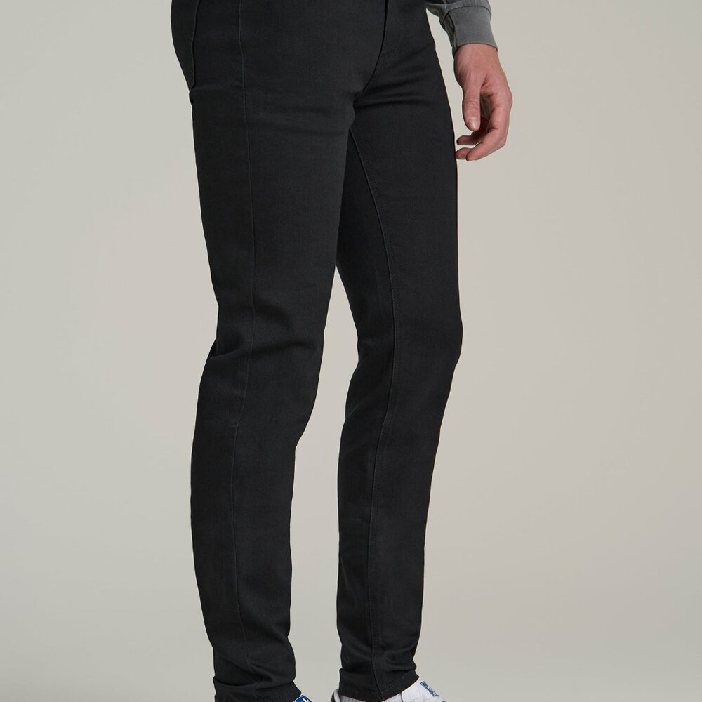 American Tall Travis SKINNY Jeans for Tall Men in Black Size 3636 / 40 / Black